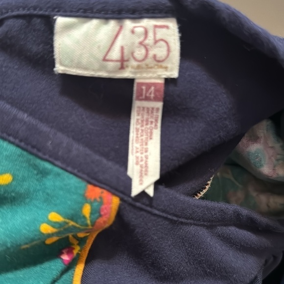 Matilda Jane 435 A Time To Dance Floral Overlay Long Sleeve Tween Dress - Picture 2 of 6